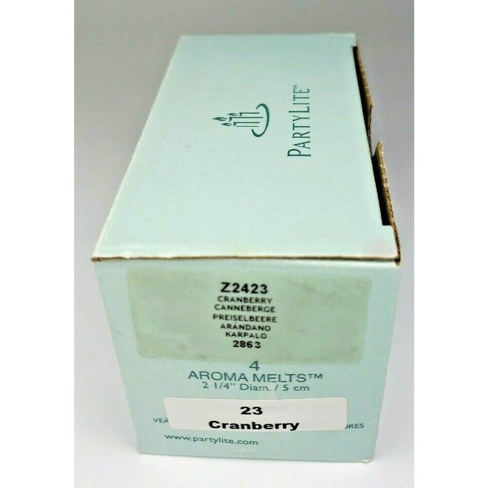 PartyLite Aroma Melts Pack of 4 Melts Cranberry P3I/Z2423 - Picture 2 of 2